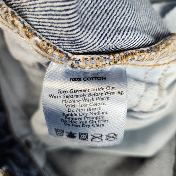 Eddie Bauer Jeans Mens 38x32 Relaxed Fit Straight Leg Y2K Baggy Denim Workwear - Picture 9 of 10